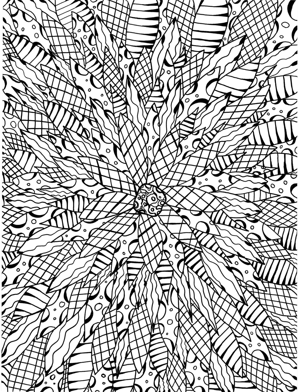 Ink and Imagination Coloring Packet, 30 pages