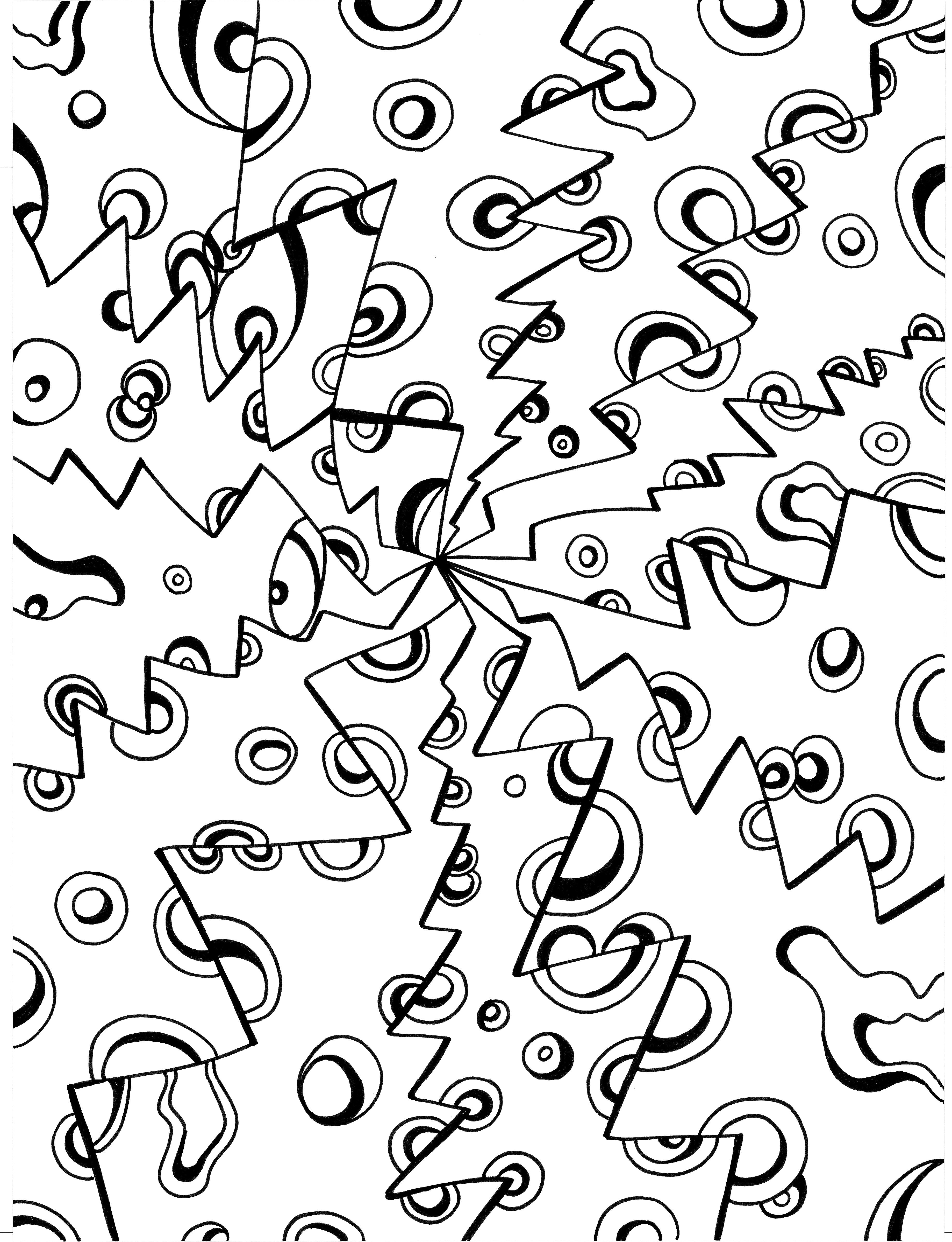 The Artful Journey, Coloring Packet, 30 pages