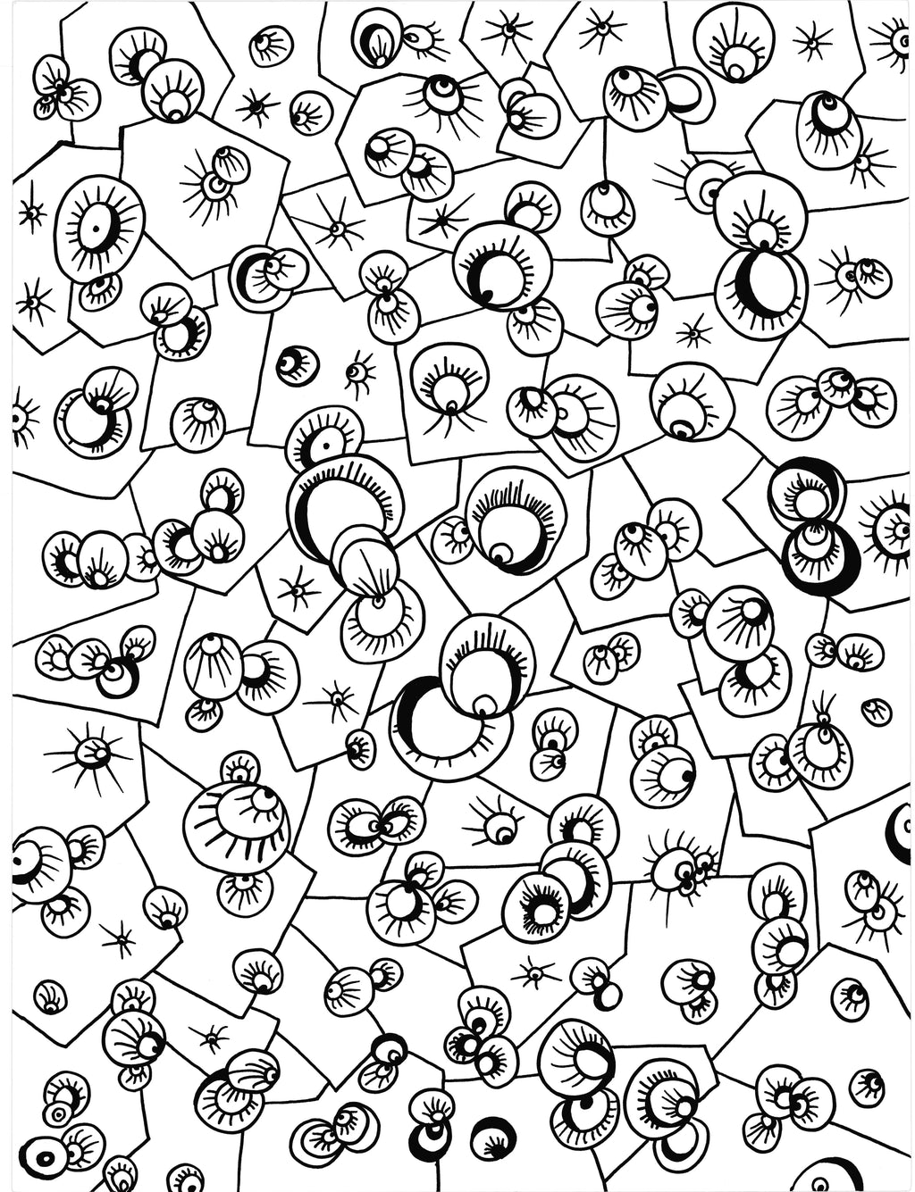 Abstract Escapes, Coloring Packet, 30 pages