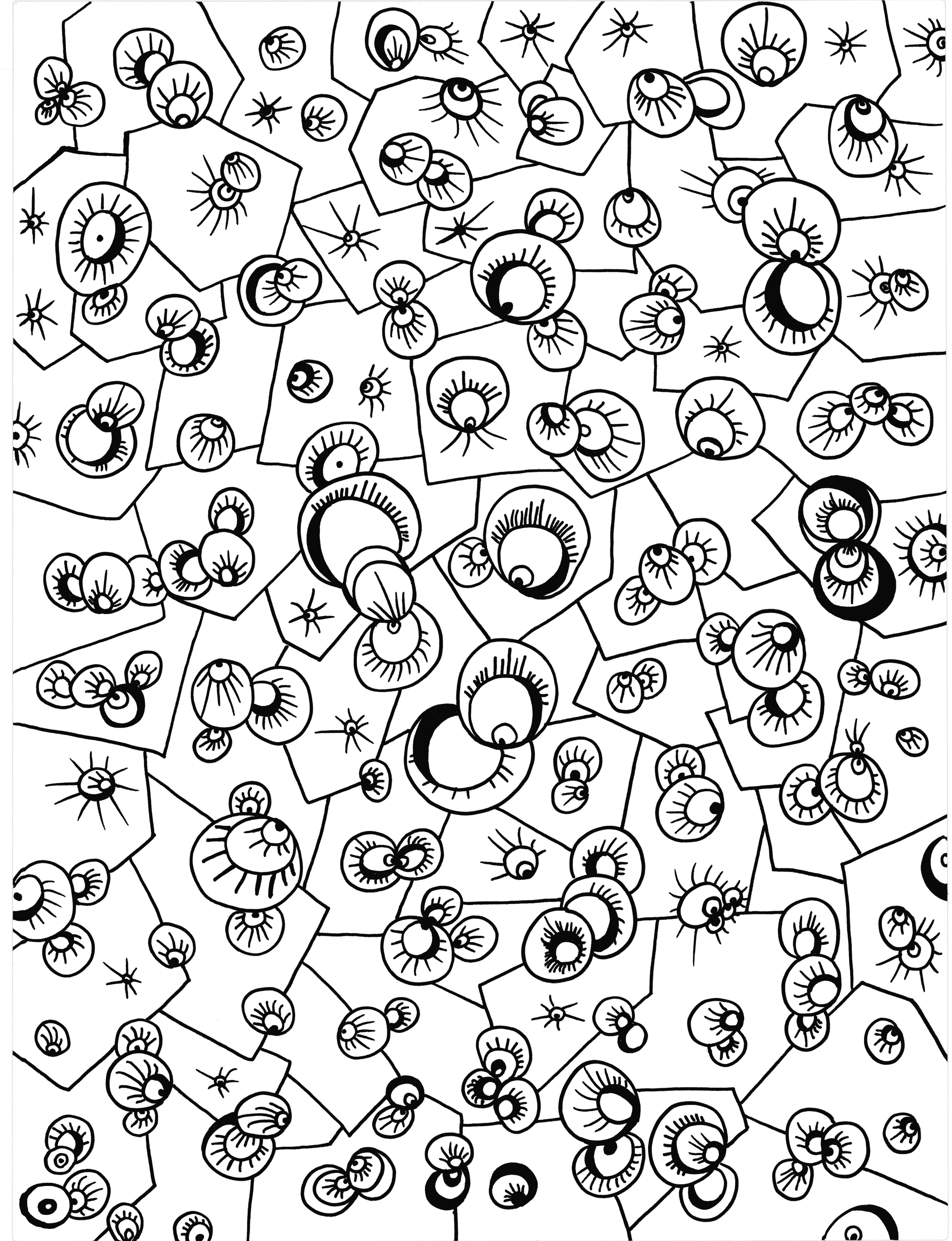 Abstract Escapes, Coloring Packet, 30 pages