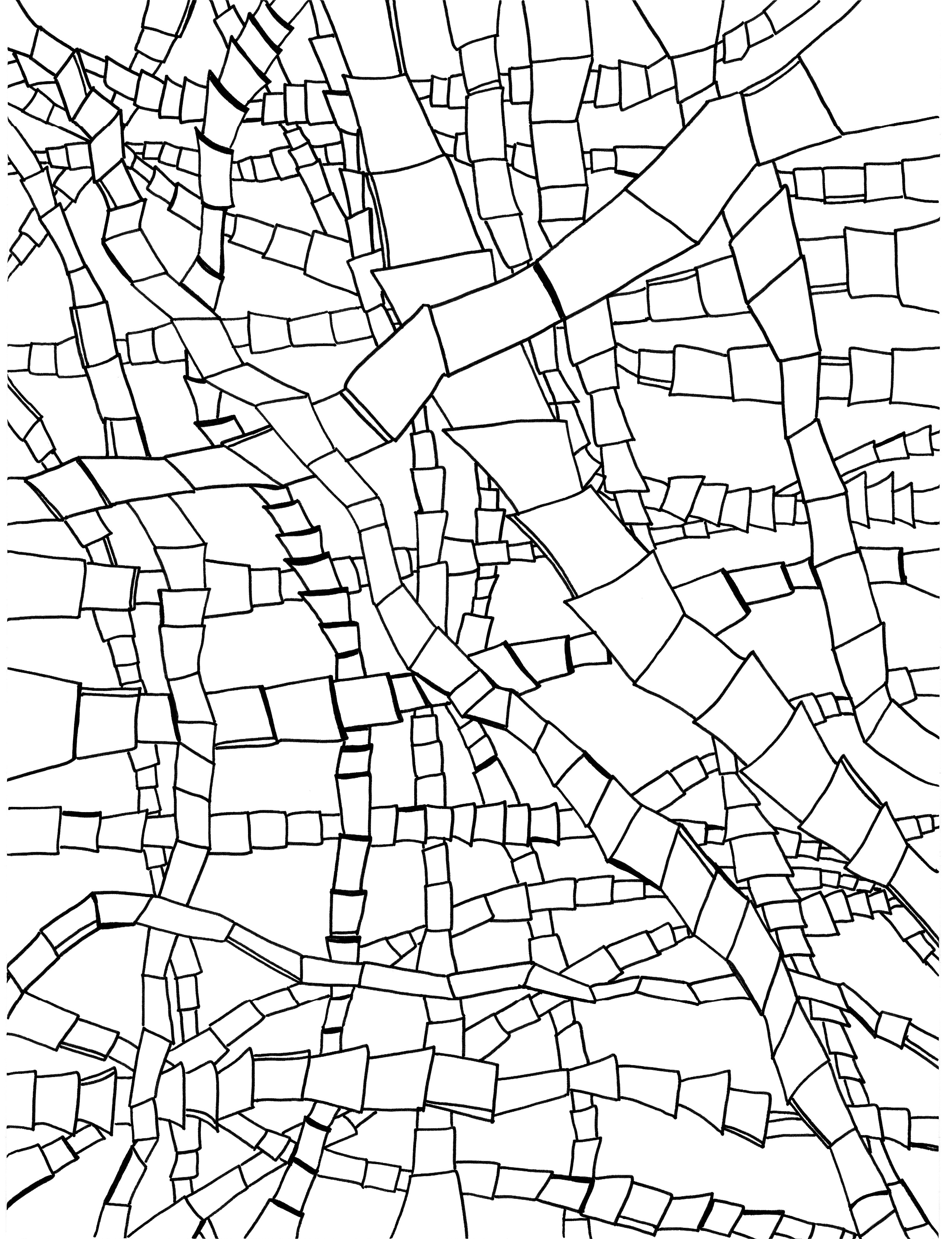 The Artful Journey, Coloring Packet, 30 pages