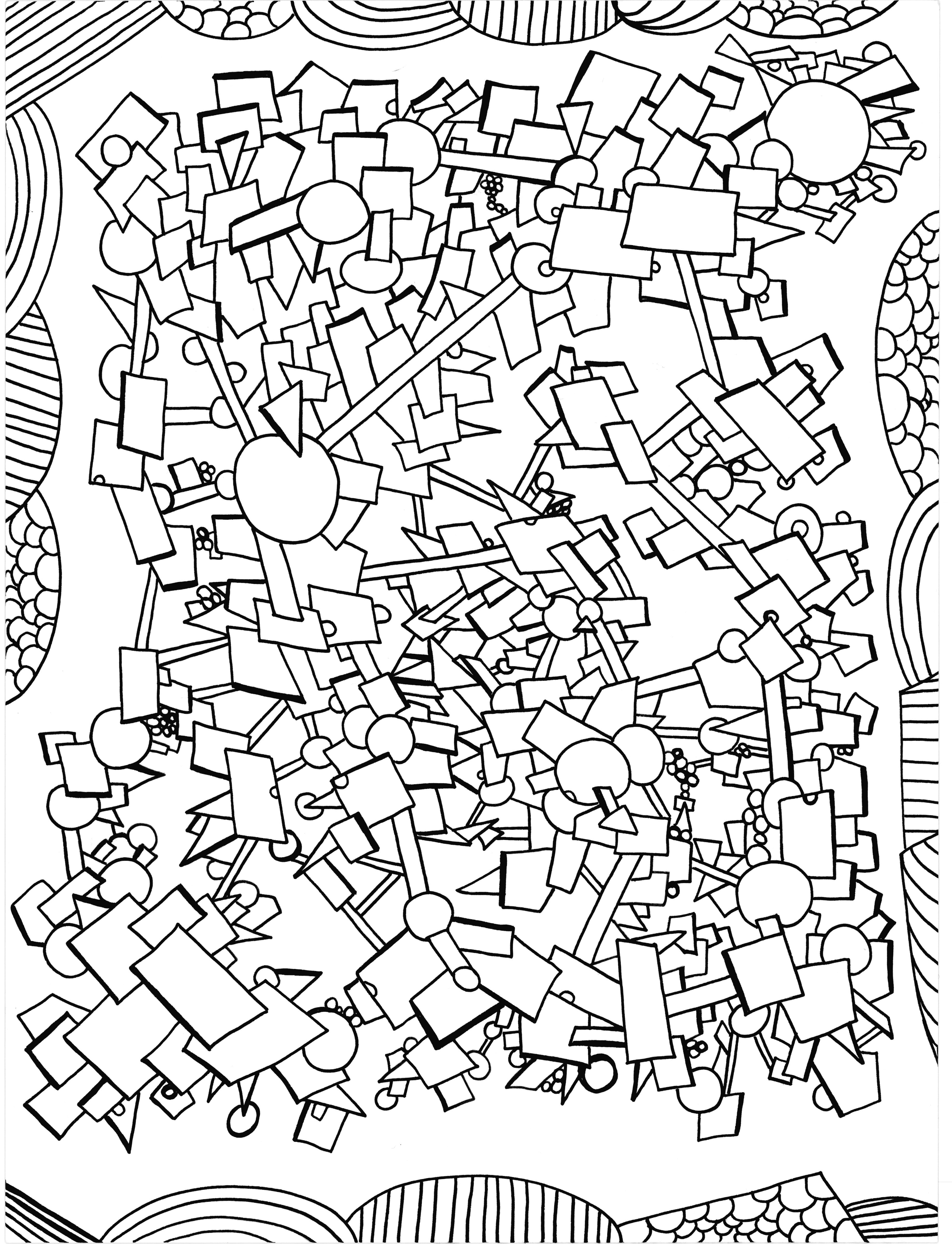 Ink and Imagination Coloring Packet, 30 pages